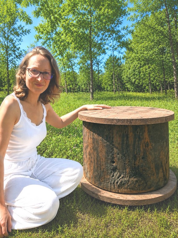 Ruche naturelle dite ruche-Tronc