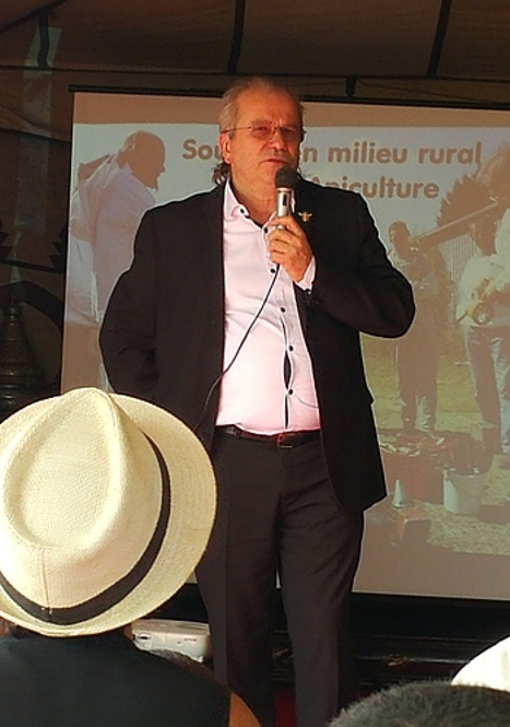 Bernard NICOLLET lors de la Conférence d'Agafay