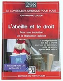 L'abeille et le droit de Jean-Philippe COLSON éditions du Puits Fleuri
